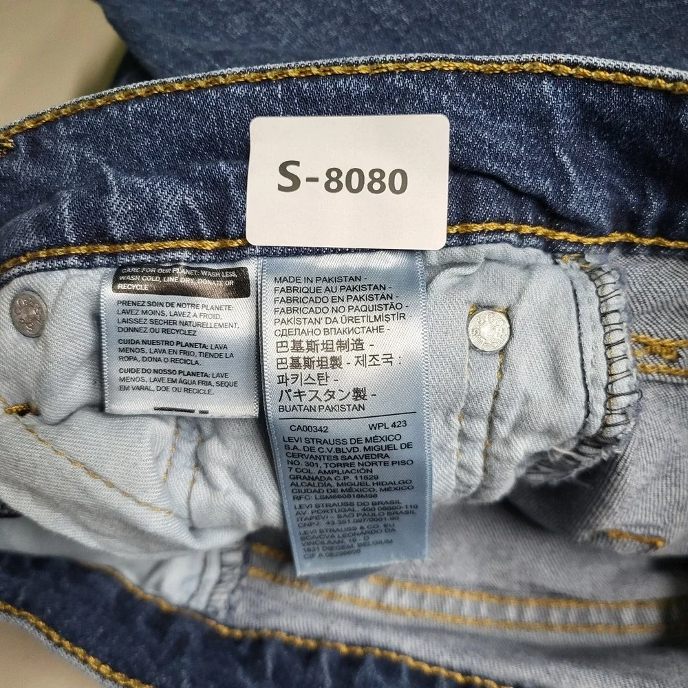Levi's 511 Men Jeans 29X32 Blue‎ Denim Slim Fit 30